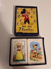 MICKEY JEU DES 7 FAMILLES WALT