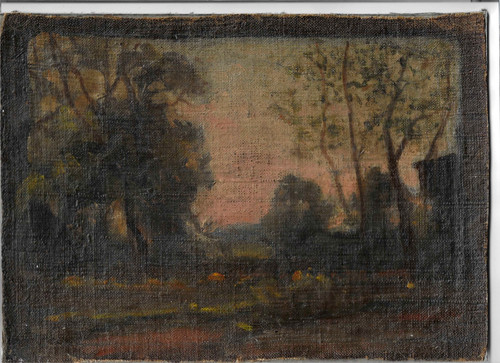 Tableau xixème paysage sur - paysage,