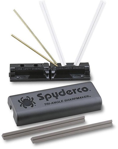 Spyderco triangle sharpmaker - spyderco,