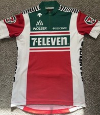 Vintage Descente Cycling Jersey 7 Eleven Shirt Medium