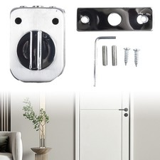 Verrou en acier inoxydable fonctionnement sans poinçon pour portes vitrées de