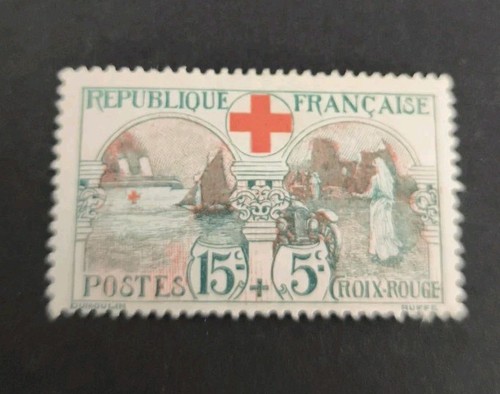Album france timbre croix - france,