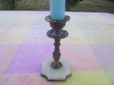 Antique Bronze Enamel Cloisonné Jewelry Holder Candle Holder