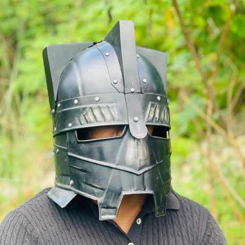 Casque bleu moria dwarves - casque,