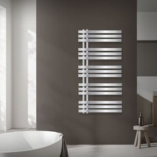Radiateur sèche porte serviettes en acier chrome 600 x 1200 mm design Iron EM