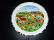 Ancienne assiette, décor