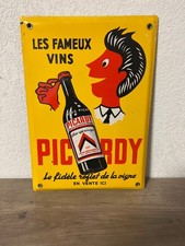 Ancienne plaque emailee les