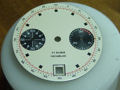 Cadran montre chronographe - cadran, de