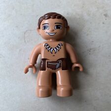 Lego duplo Personnage Homme Des Cavernes Caveman Dino  47394pb098