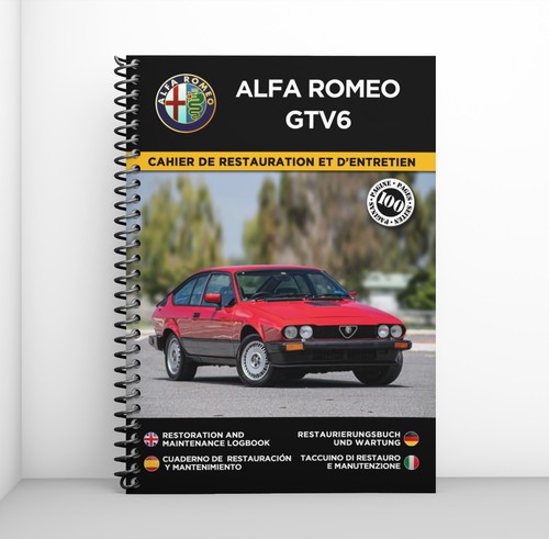 Alfa romeo gtv6 cahier de - alfa,