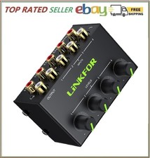 4 Channel Stereo Audio Mixer