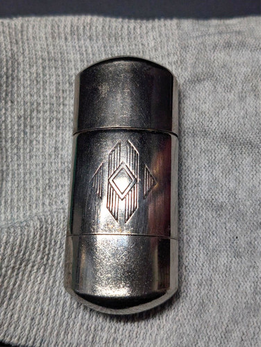 Briquet ancien métal - , argenté