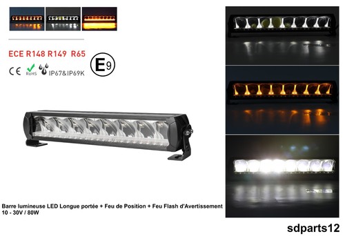 Barre lumineuse led - led, 10-30v