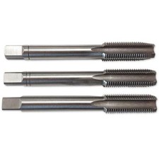 TARAUD HSS 3 PASSES UNC - JEU DE TARAUDS US EN POUCES - DIMENSIONS AU CHOIX
