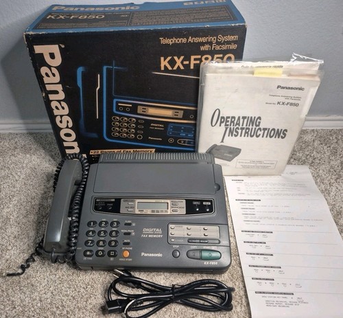 Panasonic f850 digital fax - panasonic, kx-f850