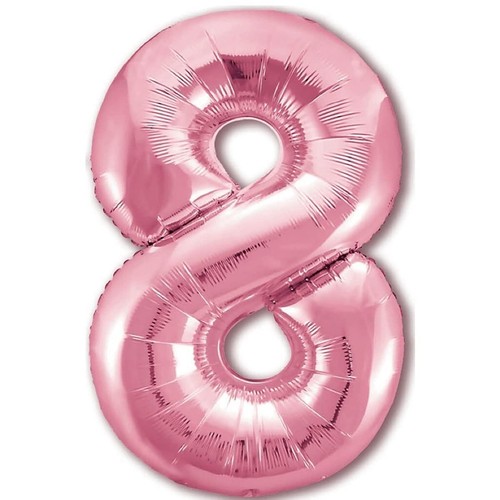 Ballon anniversaire numero 8 - ballon,