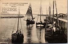 50 SAINT VAAST LA HOUGUE - the port and fishing boats
