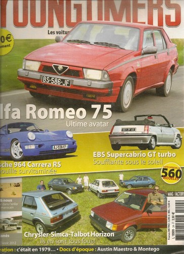 Youngtimers alfa romeo 75 - romeo,