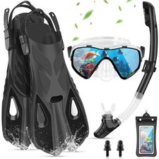 Masque Plongée Anti Buée et