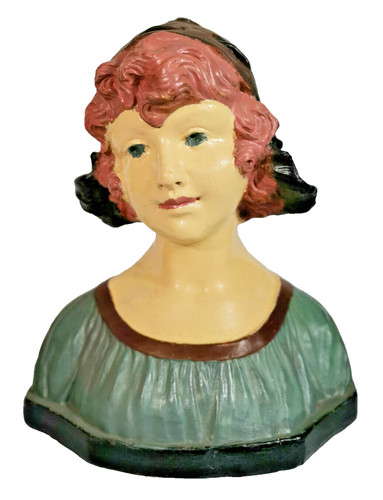 Ancien buste statue de femme - buste, /