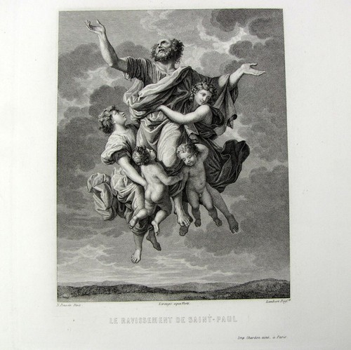 Gravure ravissement paul - gravure, de