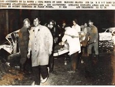 64 ORTHEZ ACCIDENT VOITURE #PP1157 SUR LA RN 117 CINQ MORTS 1974