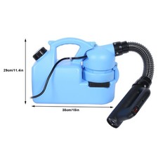 8L ULV Blue Electric Fogger Sprayer Portable Garden Spraying Machine With