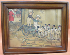 Lithographie XXème - Enfants