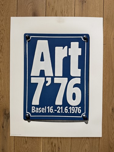 Art basel poster - art,