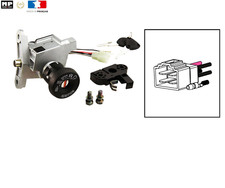 Neiman Contacteur clé + serrure selle MBK Fliper 2002-2007