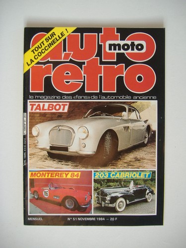 Auto retro 203 - n°51,