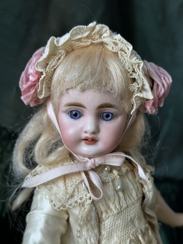 Bonnet poupée ancienne - bonnet,
