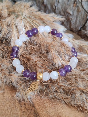 Bracelet quartz rose et - bracelet,