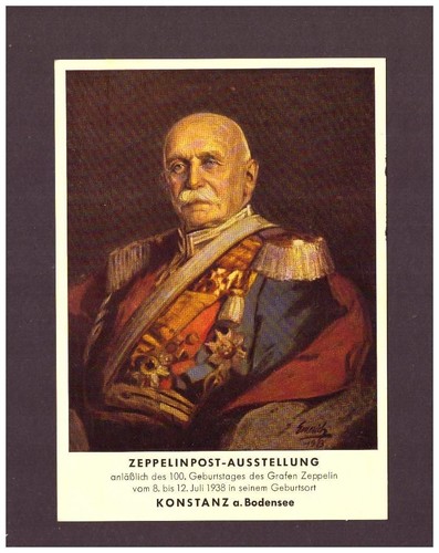 Zeppelin entier exposition - dr,