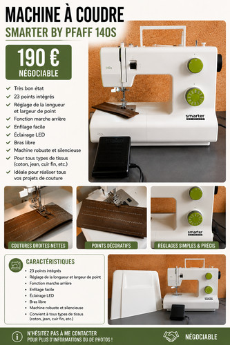 Machine coudre smarter by - machine,