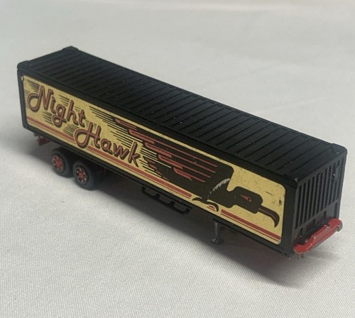 Remorque noire majorette - c7,