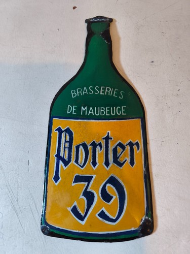 Plaque émaillée porter - émaillée,