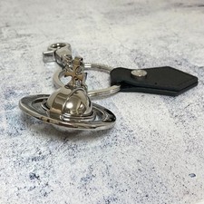 Vivienne Westwood Orb Keychain Key Ring Silver