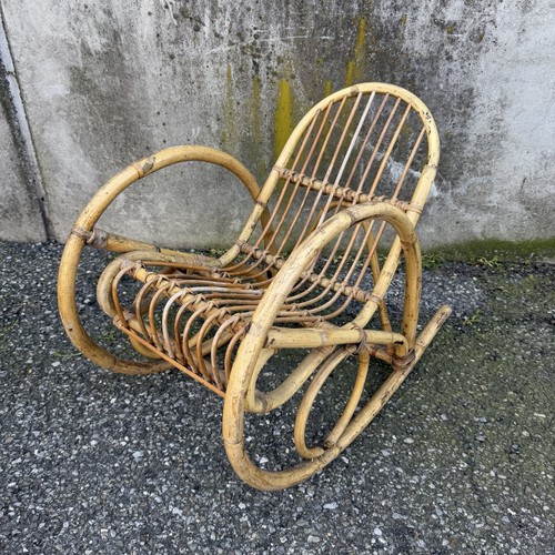 Chaise berçante vintage - berçante,