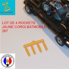 lot de 4 rockets corgi