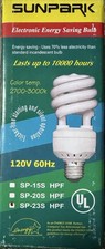 NEW Sunpark CFL Warm White 23