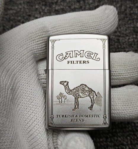 Camel zippo lighter silver - zippo,