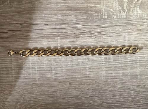 Bracelet gourmette chaîne