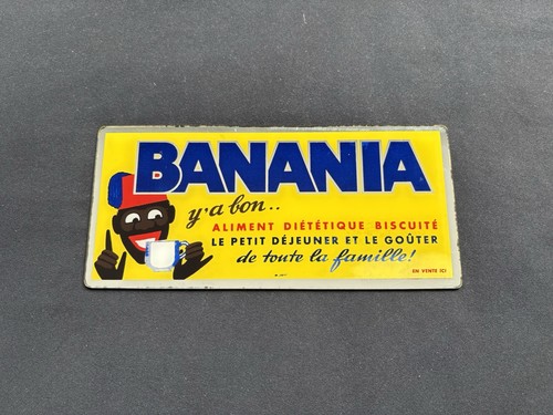 Banania ancien bandeau fixé - .,