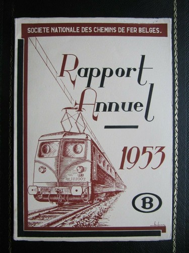 Sncb chemin fer belges book - chemin,