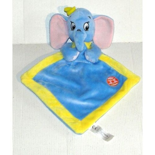 Doudou dumbo bleu peluche - doudou,