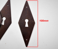 10cm, old diamond key entry, iron, lock, key, door, furniture, plate