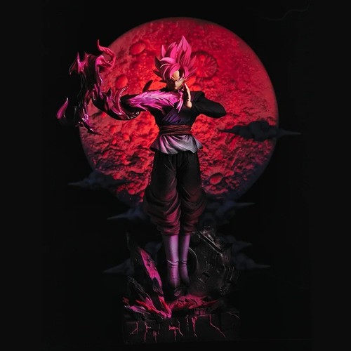 Figurine black goku - goku, rosé
