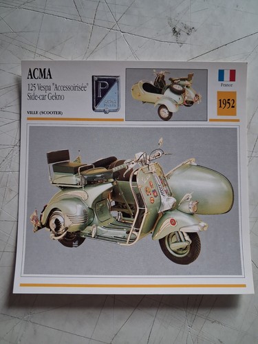 Acma scooter vespa 125 side - acma,