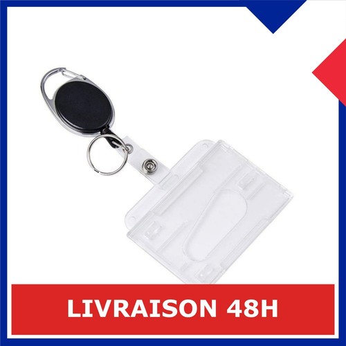 Vicloon porte badge enrouleur - vicloon, porte-badge